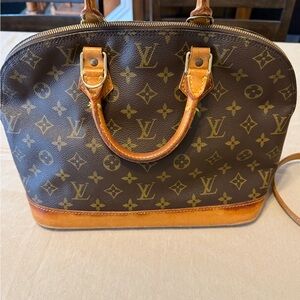 Louis Vuitton Classic Monogram Alma PM Satchel